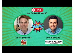 Josh Starmer and Luis Serrano livestream 2 - Double BAM!