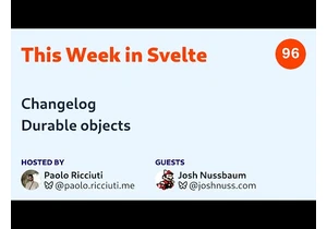 This Week in Svelte, Ep. 96 — Changelog, svelte5-router