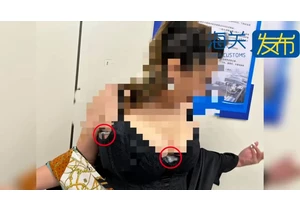  Woman busted smuggling 350 Nintendo Switch game cards in her bra — Chinese customs officials intercept smuggler at checkpoint 