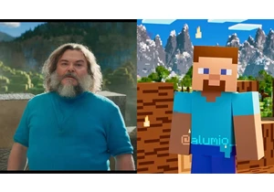  Jack Black logged more than 100 hours in Minecraft while on set for the movie 