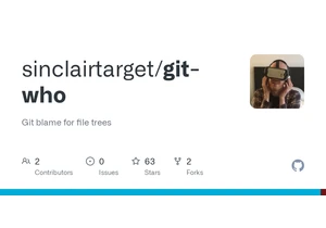 Show HN: "Git who" – A new CLI tool for industrial-scale Git blaming