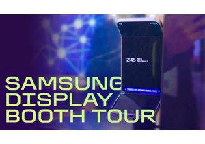 Samsung's Stretchable, Rollable and Foldable Screens Are on Display at MWC 2025 video