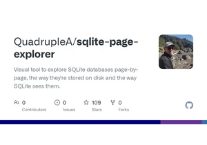 SQLite Disk Page Explorer