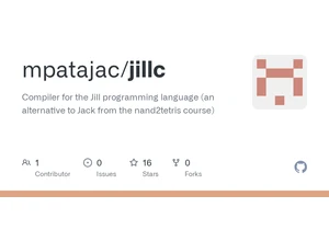 Jill – a functional programming language for the Nand2Tetris platform