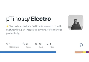 Show HN: Electro – A hyper-fast Windows image viewer with a built-in terminal