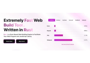 Farm: Fast vite compatible build tool written in Rust