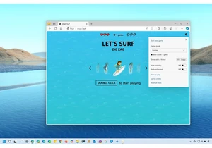  How to take a quick break with the Surf game on Microsoft Edge 