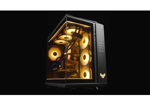  Asus jumps on the "fish tank" PC case bandwagon — GT502 Horizon combines a militarized theme with lots of tempered glass 