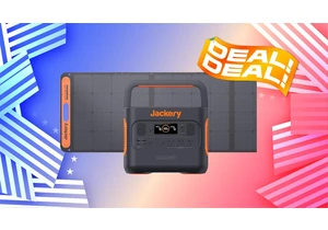 This Jackery Power Station July 4th Deal Includes a Free Portable Solar Panel