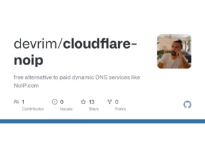 Free DDNS with Cloudflare and a Cronjob