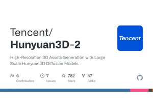 Hunyuan3D 2.0 – High-Resolution 3D Assets Generation