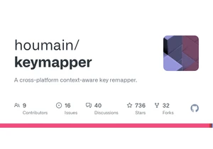 Keymapper: A cross-platform context-aware key remapper