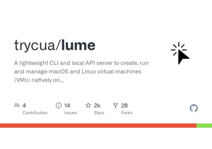 Show HN: Lume – OS lightweight CLI for MacOS & Linux VMs on Apple Silicon.