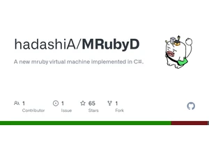 MRubyD: A new mruby virtual machine implemented in pure C#