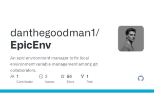 An epic environment manager to fix local environment variable management