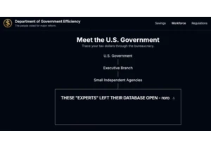 Doge.gov site has been hacked