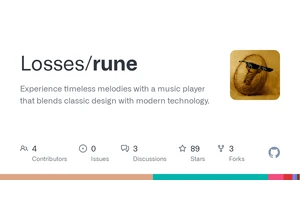 Rune: A Local Music Player Reviving Zune's Classic Aesthetic with Modern Tech