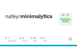 Show HN: Minimalytics – a standalone minimal analytics app built on SQLite