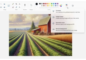 Microsoft Paint receives Copilot features