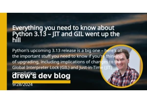 Everything you need to know about Python 3.13 – JIT and GIL went up the hill