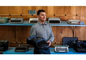 In some parts of the US, the clack of typewriter keys can still be heard