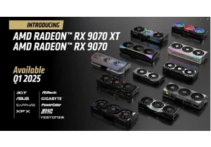 AMD says Radeon 9070 GPUs are coming in March