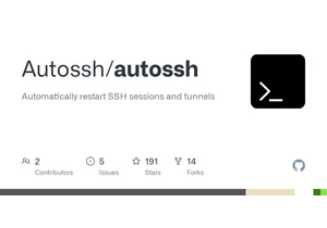 Autossh – automatically restart SSH sessions and tunnels