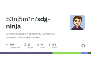 Xdg-ninja: checking your $HOME for unwanted files and directories