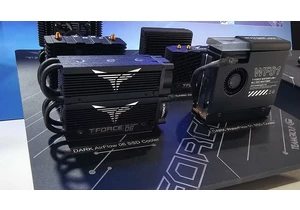  Teamgroup shows off SSD cooling including a 120mm radiator — seems a bit overkill for 12W M.2 SSDs 
