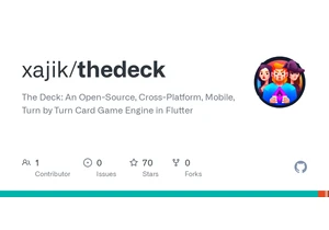 The Deck: An Open-Source Cross-Platform Multiplayer Card Game Engine in Flutter