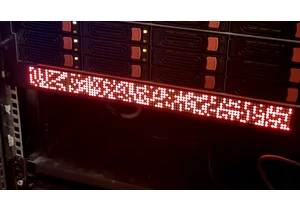  Raspberry Pi Pico brings a 'WOPR' of a feature to a server rack 