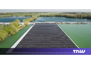 Europe’s biggest floating solar farm could power a large town