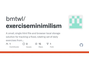 Show HN: Minimal, self-hosted exercise tracker