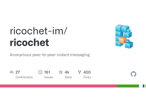 Ricochet: Peer-to-peer instant messaging system built on Tor hidden services