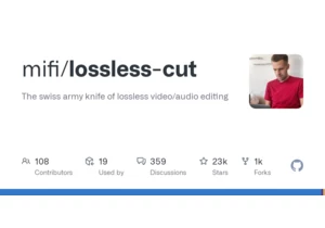 LosslessCut: The Swiss army knife of lossless video/audio editing