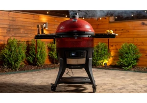 Kamado Joe debuts the Big Joe Konnected Joe, a larger smart charcoal grill