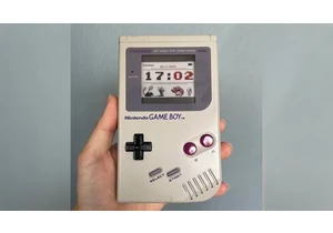  Wake up in style with this Raspberry Pi Pico Game Boy Pokémon-themed alarm clock 