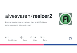 Show HN: Resizer2 – i3/KDE window movement on Windows