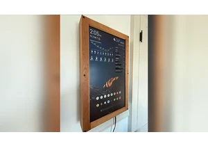  Maker builds cool Raspberry Pi Home dashboard with an old touchscreen monitor 