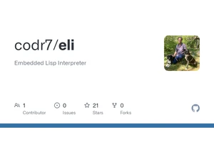 Show HN: eli – Embedded Lisp Interpreter