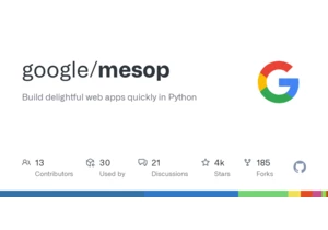 Google Mesop: Build web apps in Python