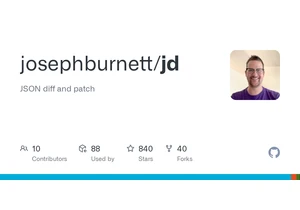 Jd – JSON Diff and Patch