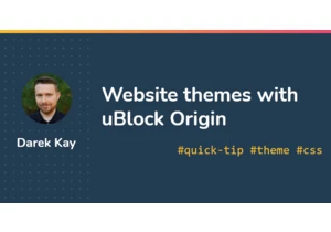 Website Themes with uBlock Origin