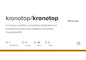 Kronotop: Redis-compatible, transactional document store backed by FoundationDB