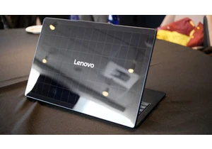  Lenovo debuts a solar laptop that plays 1 hour of video from 20 minutes of sunlight 