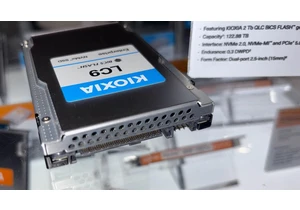  Kioxia shows off new 122.88 TB SSD — PCIe 5.0 LC9 packs a whole lot of QLC NAND 