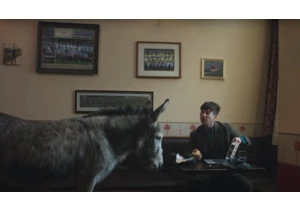  Squarespace's 2025 Super Bowl ad features Saltburn star and a donkey, in a pub 