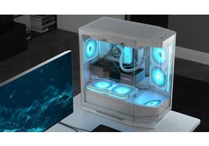  Cougar's newest PC case includes an RGB turntable for your action figures — new and refreshed cases at Computex 