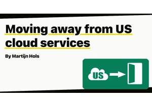 Moving away from US cloud services