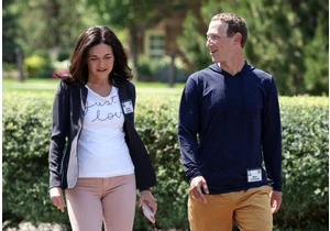 Mark Zuckerberg and Sheryl Sandberg want you to know they're still friends and definitely not mad at each other